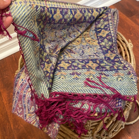 Pashmina 55% silk 45% - Picture 4 of 5